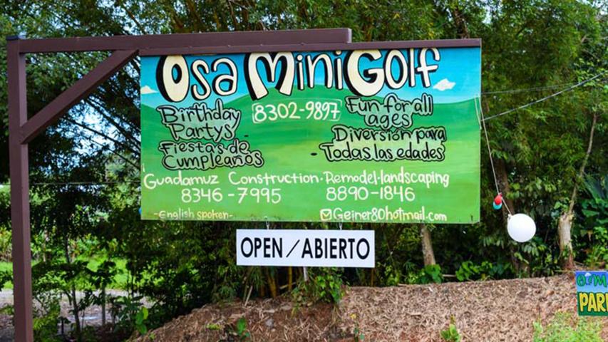 Osa Mini Golf Uvita
